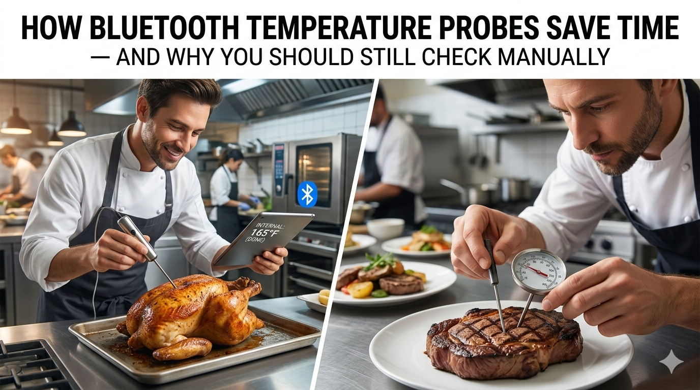 How Bluetooth Temperature Probes Save Time — And Why You Should Still Check Manually