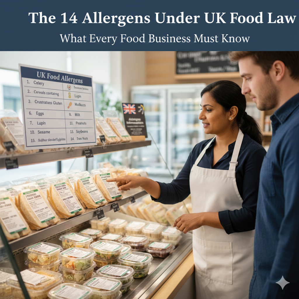 The 14 Allergens Under UK Food Law — What Every Food Business Must Know