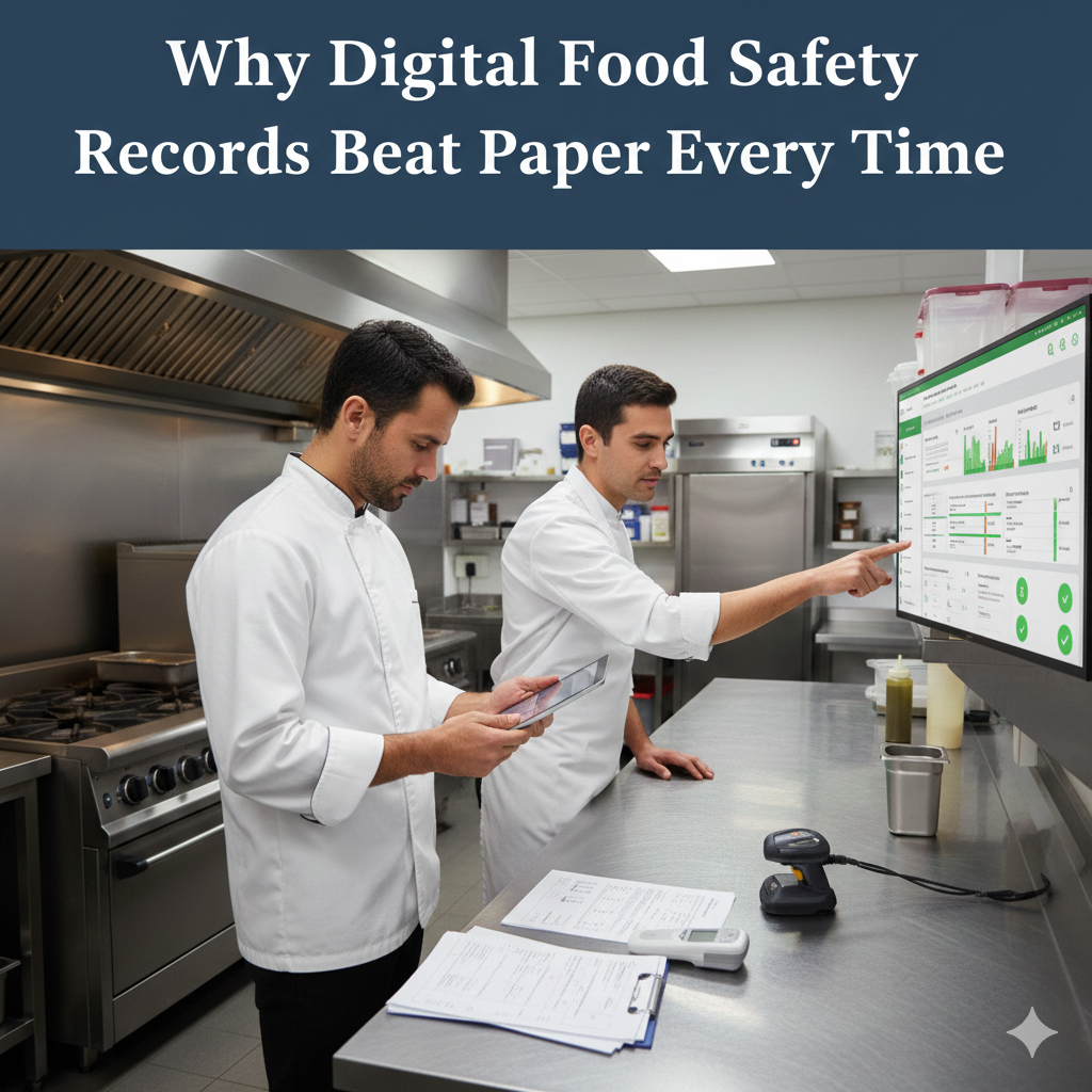 Why Digital Food Safety Records Beat Paper Every Time