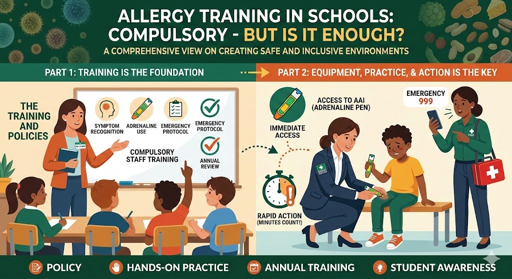 Allergy training in schools is now compulsory — but is training enough?