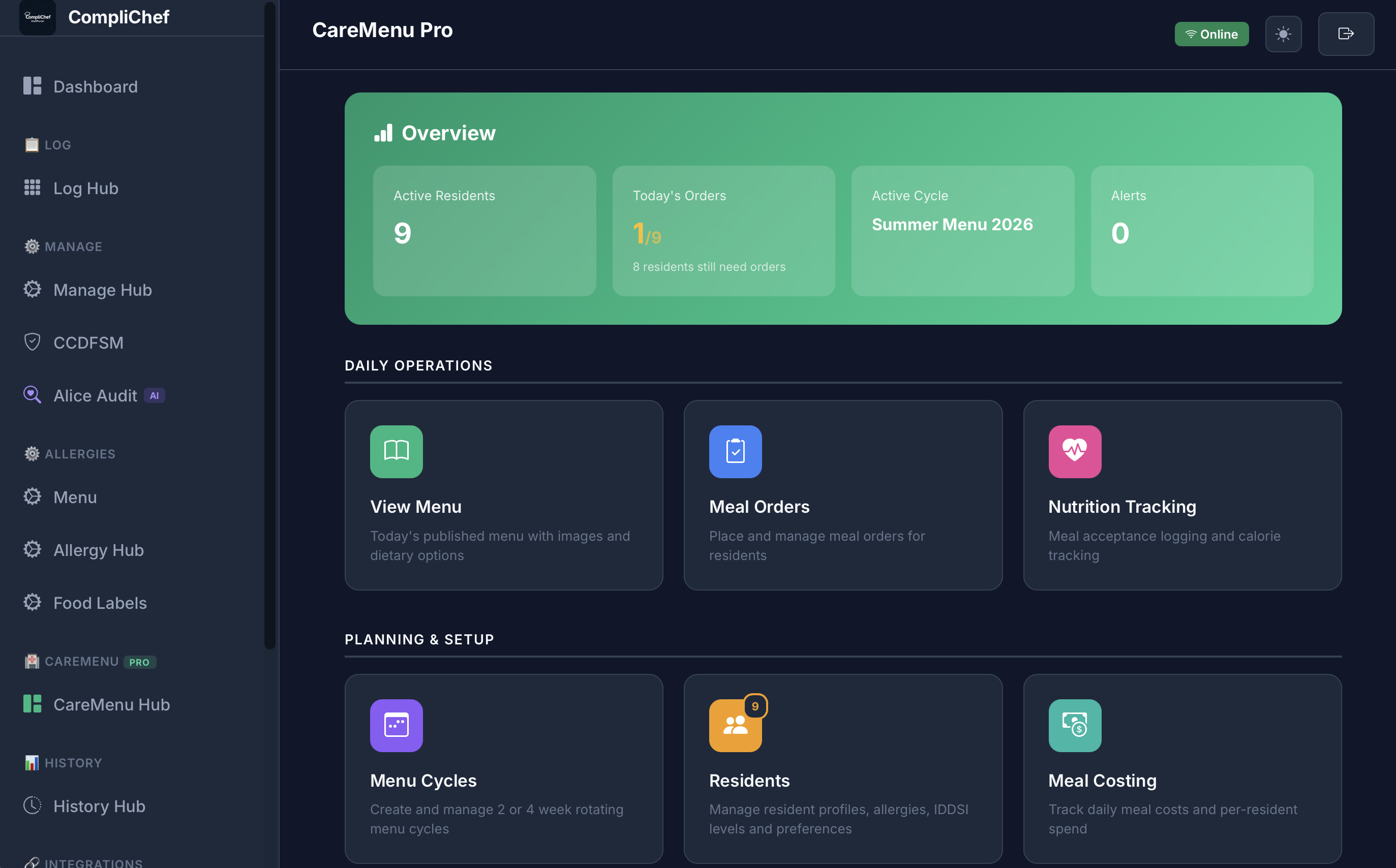 Take Your Care Home Kitchen Further with CareMenu Pro