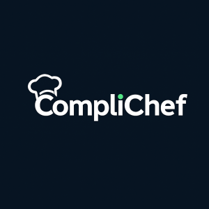 complichef Dark background logo with white text